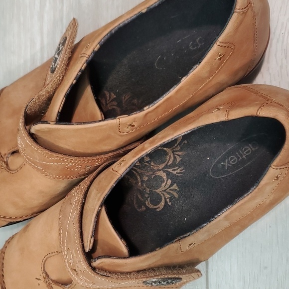 Aetrex Womens Corinne monk strap Leather Mary Jane Ankle Leather shoes sz 11 - Picture 13 of 13